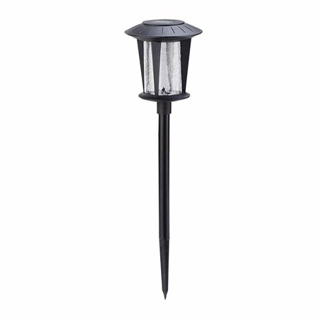 GLOWFLOW Black Solar Powered LED Pathway Light, 9PK GL2513901